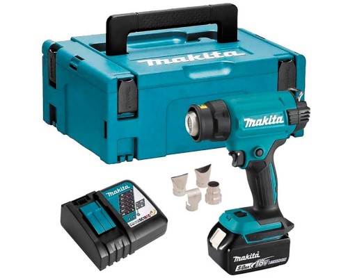 Фен строительный аккумуляторный Makita DHG181RT1J