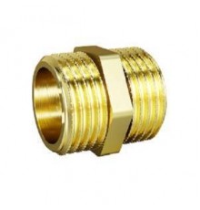 Фитинги резьбовые Ниппель DN25 (1) НР/НР латунь LD.65.501.25