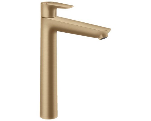 Hansgrohe Talis E Смеситель для раковины, на 1 отв, с донным клапаном, излив: 18.3см, цвет: шлифованная бронза. 71716140 Hansgrohe Talis E Смеситель для раковины, на 1 отв, с донным клапаном, излив: 18.3см, цвет: шлифованная бронза. 71716140