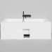 Salini Orlanda Axis Kit Встраиваемая ванна на ножках 170х75х60см., UpDown, сифон, интегрированный слив-перелив, материал: S-Sense, цвет: белый глянцев. 103313G