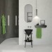 Kerama Marazzi CONO Металлическая структура напольная 44x77см, цвет: черный матовый. CO.44\BLK.M