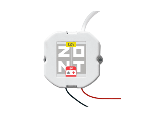 Блок питания ZONT в подрозетник 5V/220 ML00006093 Блок питания ZONT в подрозетник 5V/220 ML00006093