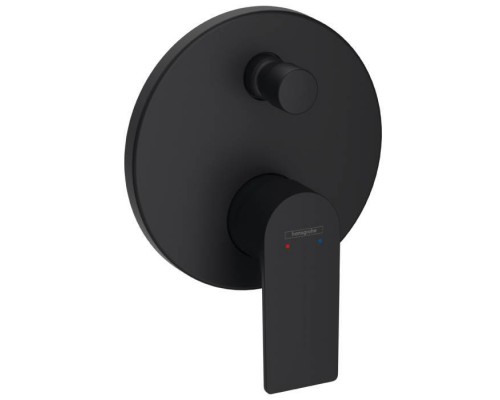 Hansgrohe Rebris E Смеситель для ванны, встраиваемый, цвет: черный матовый. 72468670 Hansgrohe Rebris E Смеситель для ванны, встраиваемый, цвет: черный матовый. 72468670