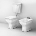 Artceram CIVITAS  Биде напольное  36х54 см, с крепеж. с 1 отв под смес, цвет: белый. CIB002 01 00 bi*1