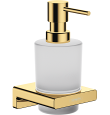 HG 41 745 990 AddStoris Диспенсер для жидкого мыла, 200 мл, металл/матовое стекло 41745990