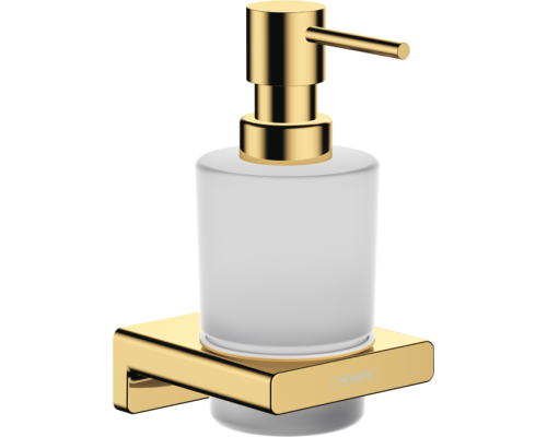 HG 41 745 990 AddStoris Диспенсер для жидкого мыла, 200 мл, металл/матовое стекло 41745990