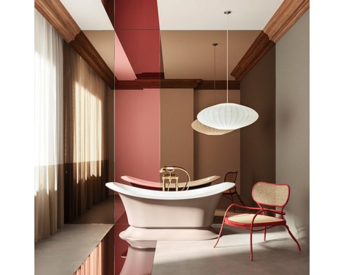 Gruppo Treesse Grand Soleil Ванна отдельностоящая 185x85см, цвет: хром/белый. V1881 (V1881XBN800S)