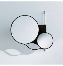 Agape Spin Двойное зеркало 47x44 см, цвет: темный дуб. ASPE013RW