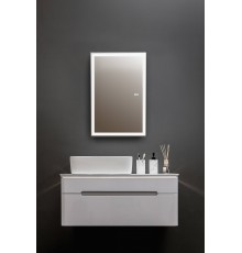 Зеркало-шкаф Silver Mirrors Киото Flip 50 с подсветкой, с антизапотевателем