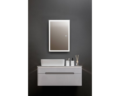 Зеркало-шкаф Silver Mirrors Киото Flip 50 с подсветкой, с антизапотевателем Зеркало-шкаф Silver Mirrors Киото Flip 50 с подсветкой, с антизапотевателем
