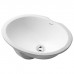 Duravit 1930 Раковина встраивания снизу, с переливом, цвет: белый. 0481570000