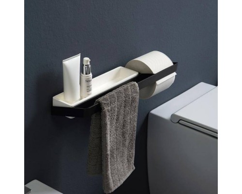 Bertocci Fly Контейнер/полка для аксессуаров 28см., композит, цвет: черный. 149 1556 0000