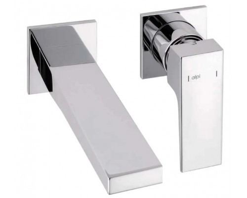 Alpi UN19876CR/20 Una18 Смеситель для раковины 187 мм, настен., на 2 отв., Комплект UN19876CR/20