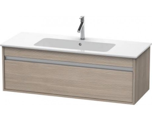 Duravit Ketho Тумба подвесная, 120x47.5х41 , с раковиной и 1 ящиком, цвет: сосна серебристая. 2336120000,  KT642103131
