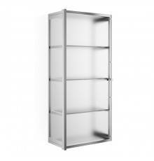Decor Walther Glas S 3 Шкафчик подвесной 35x19x80см, стекло матовое, цвет: хром. 0602406