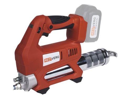 Пресс смазочный аккумуляторный REDVERG RD-GPR18/U (без акк, без з/у)