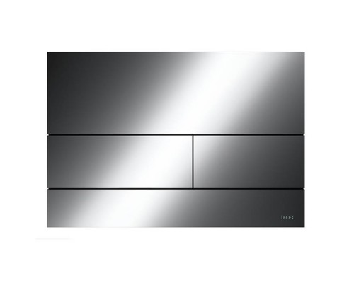 TECEsquare II. Панель смыва, металл, PVD полированный черный хром. 9240837
