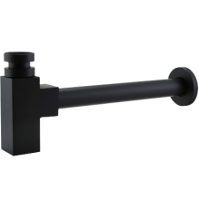 Сифон для раковины BelBagno BB-SMQ2-NERO, черный