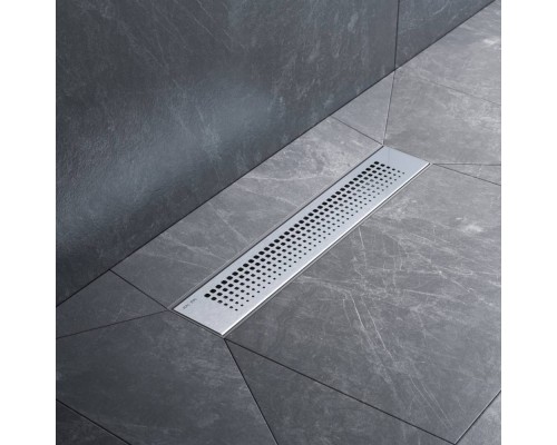 W02SC-P11-040-01SB Трап для душа линейный, универсальный затвор Cut Gradient, 40 см