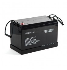 Аккумулятор герметичный свинцово-кислотный необслуживаемый TEPLOCOM 100Ач. 437ТЕПЛОКОМ