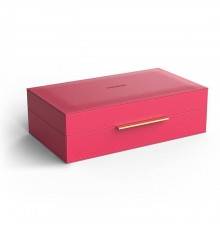 Decor Walther Brownie BOX L Коробка универсальная 30х18х9.5см., искусственная кожа, цвет: пурпурный. 0939897