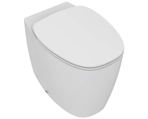 СНЯТ IS Dea T330001 Унитаз-соло приставной, с сиденьем и крышкой стандарт T330001
