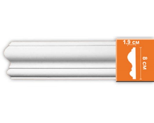 Молдинг гладкий DECOMASTER 97617 (80*19*2400мм) Молдинг гладкий DECOMASTER 97617 (80*19*2400мм)