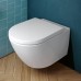 VilleroyBoch Subway 3 Унитаз подвесной, безободковый, сиденье-в комплекте SoftClosing, CeramicPlus, цвет: альпийский белый. 4670TSR1