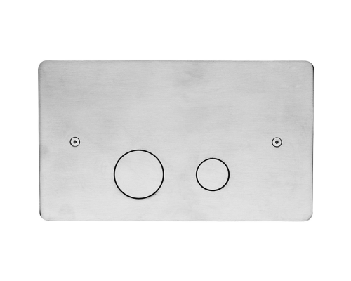 CISAL Клавиша двойного смыва для бачка Geberit, цвет: нержавеющая сталь. ZA001760D1