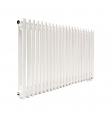 Трубчатый радиатор ТЕПЛОФОРТ ТР2057 ТВ, 22 секции, нижнее подключение ½”, белый глянец 200113