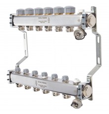 Коллектор Royal Thermo RTE 51.110 1" ВР-3/4" НР, 10 выходов, универсальный