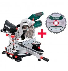 Пила торцовочная Metabo KGS 216 M+пильный диск216x30