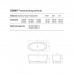 Dea Design Nature Ванна 160х75х60см., отдельностоящая, Glasstek, прозрачная смола, цвет: Emerald R3. DD8617 1600 R3
