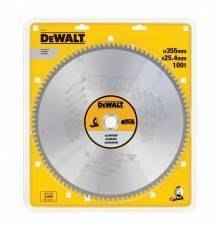 Диск пильный DeWalt твердосплавный 355х25,4 мм, 100 зубьев METAL CUTTING DT1917