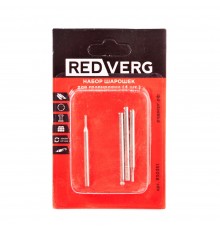 Набор шарошек алмазных для гравировки REDVERG (4 шт) (830351)