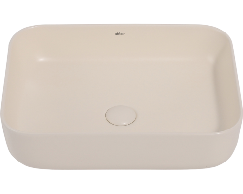 Раковина Abber Rechteck AC2202MBE матовая светло-бежевая