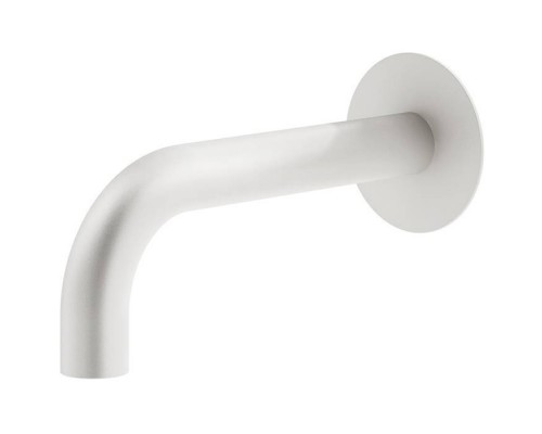 Plumberia Selection IXO Излив для ванны, настенный, длина 21см., цвет: белый матовый. SPT0058BO