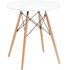 Обеденный стол Stool Group Eames 70 см, белый