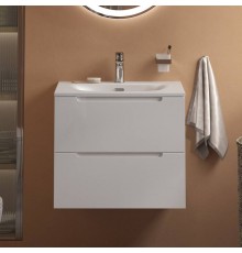 Тумба с раковиной BelBagno Etna 70 bianco opaco, раковина BB-8099-70
