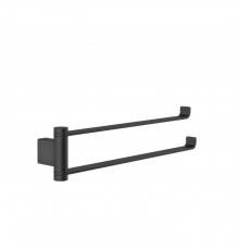 Gessi Emporio accessories Поворотный двойной полотенцедержатель., цвет: Black XL. 63617#299