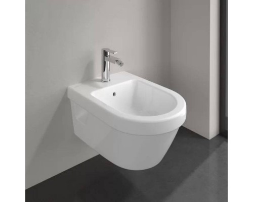 VilleroyBoch Architectura Биде подвесное 37х53х26.5см., 1 отв., цвет: альпийский белый. 54840001