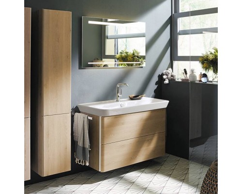 Burgbad Iveo Комплект мебели с раковиной, напольный, цвет: Кашемировый дубовый. SFEN100F2747G0161C0001*1