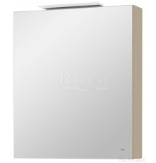 Roca A.8576.4.551.5 Oleta Шкаф зеркальный левый 600х700х137 мм, LED светильник, Капучино матовый A857645515