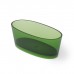 Dea Design Nature Ванна 160х75х60см., отдельностоящая, Glasstek, прозрачная смола, цвет: Emerald R3. DD8617 1600 R3