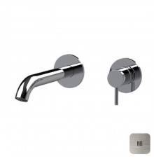 Almar Mixers Смеситель для раковины, настенный, цвет: Nickel Brushed. E210033.NB