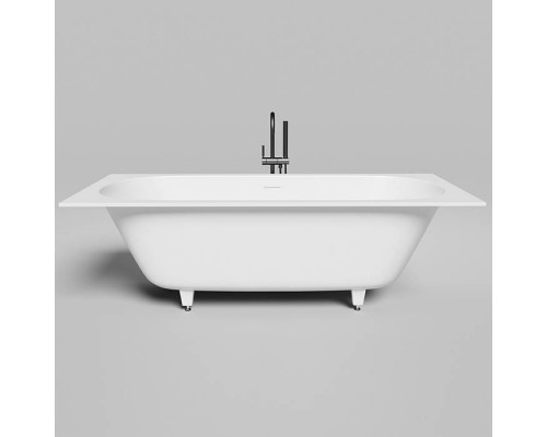 Salini Ornella Axis 190 Kit Встраиваемая ванна 190х90х60см, прямоугольная, материал: S-Stone, донный клапан UpDown, слив-перелив, цвет: белый матовый. 103522M Salini Ornella Axis 190 Kit Встраиваемая ванна 190х90х60см, прямоугольная, материал: S-Stone, донный клапан UpDown, слив-перелив, цвет: белый матовый. 103522M