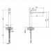 Gessi Emporio Via manzoni Смеситель для раковины высокий, на 1 отв, цвет: Black XL. 38609#299