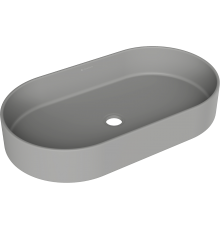 Раковина Aqueduto Espiral ESP0230 60 см серая матовая