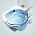 VilleroyBoch Subway 3 Унитаз подвесной, безободковый, сиденье-в комплекте SoftClosing, CeramicPlus, цвет: альпийский белый. 4670TSR1