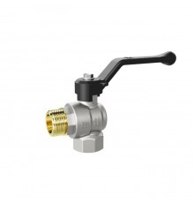 Шаровой кран LD Pride 47.203.15, 1/2" ВРx1/2" НР, угловой